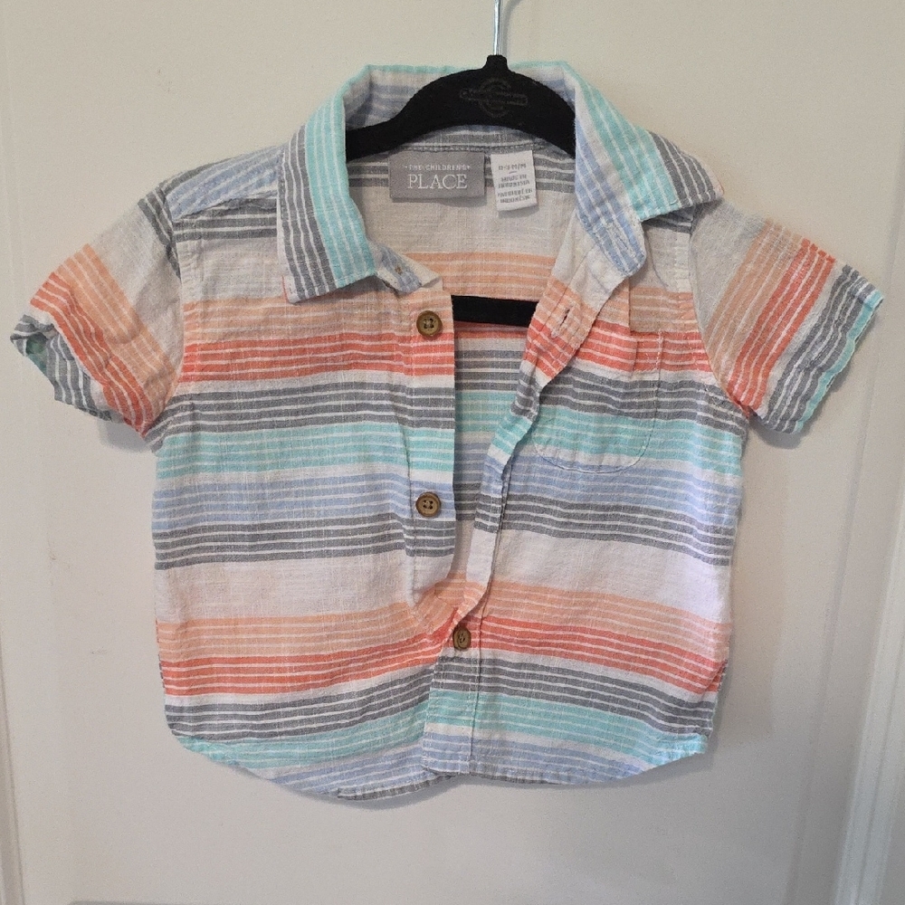 The Children's Place Multicolor Striped Kids Shirt